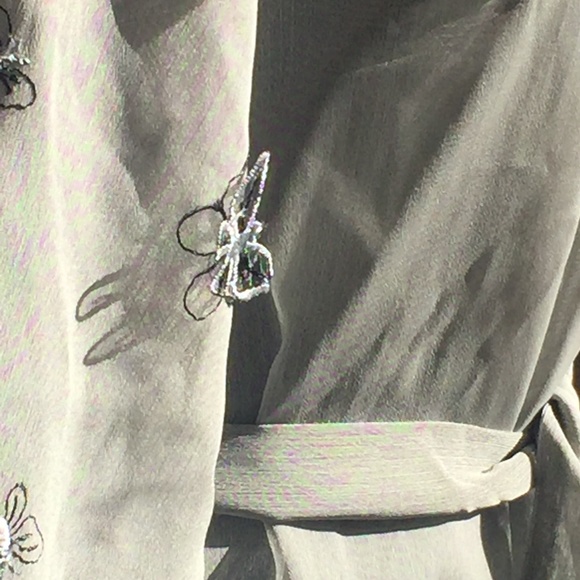 Three piece sheer cami, robe and undies set - Picture 8 of 8